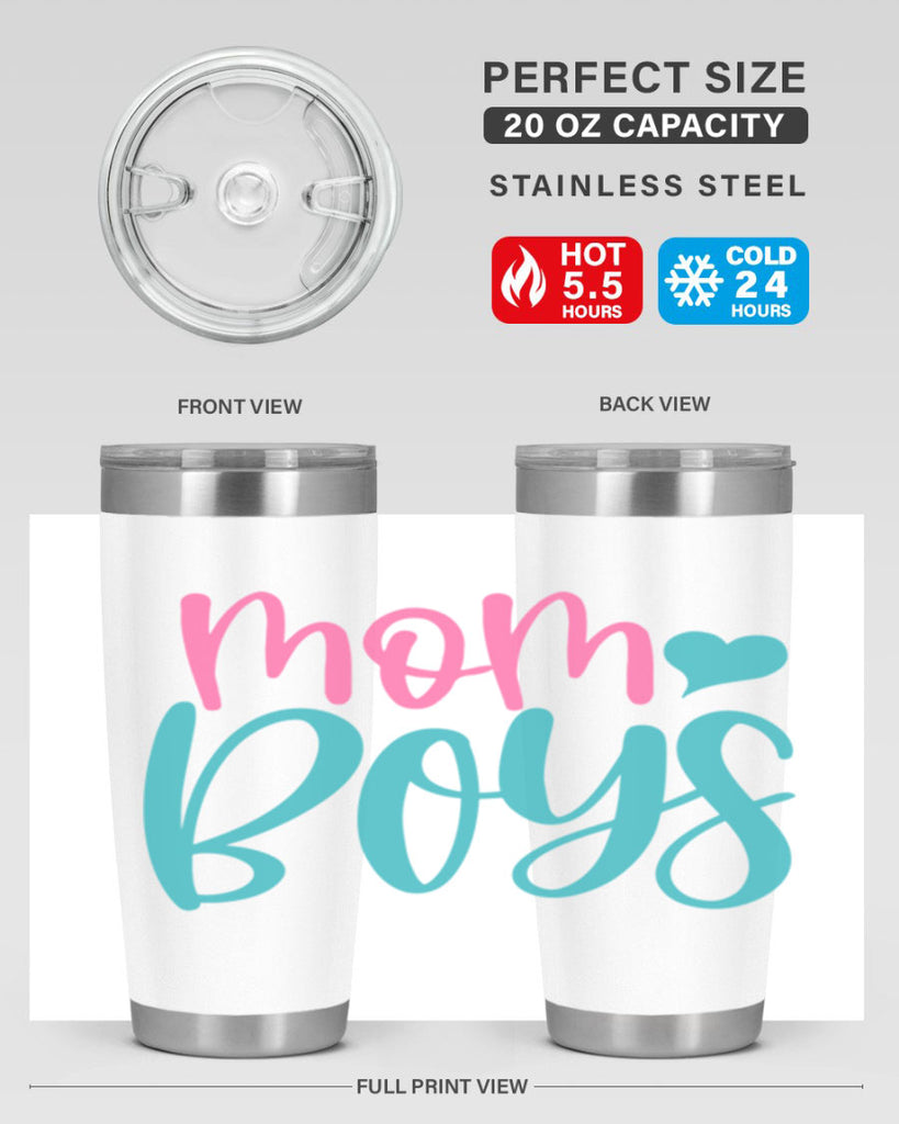 mom boys 318#- mom- Tumbler