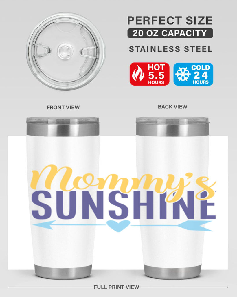 mommys sunshine 424#- mom- Tumbler