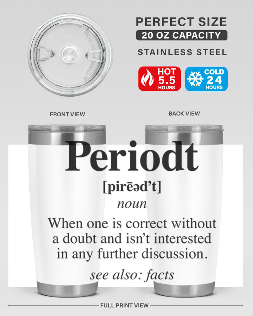 periodt definition 55#- black words phrases- Cotton Tank