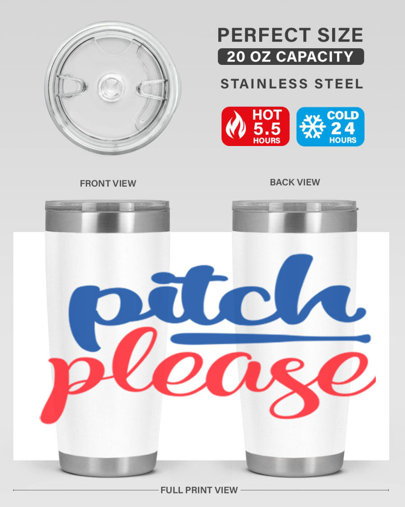 pitch please 2048#- baseball- Tumbler