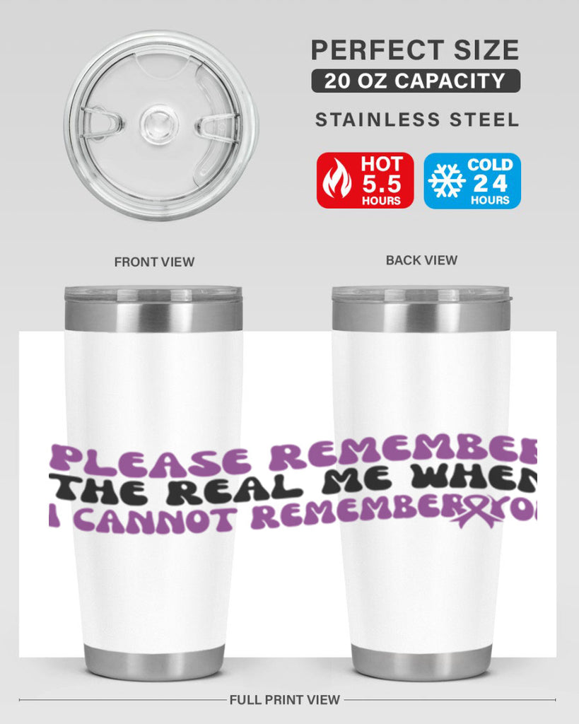 please remember the real me when i cannot remember you 207#- alzheimers- Cotton Tank