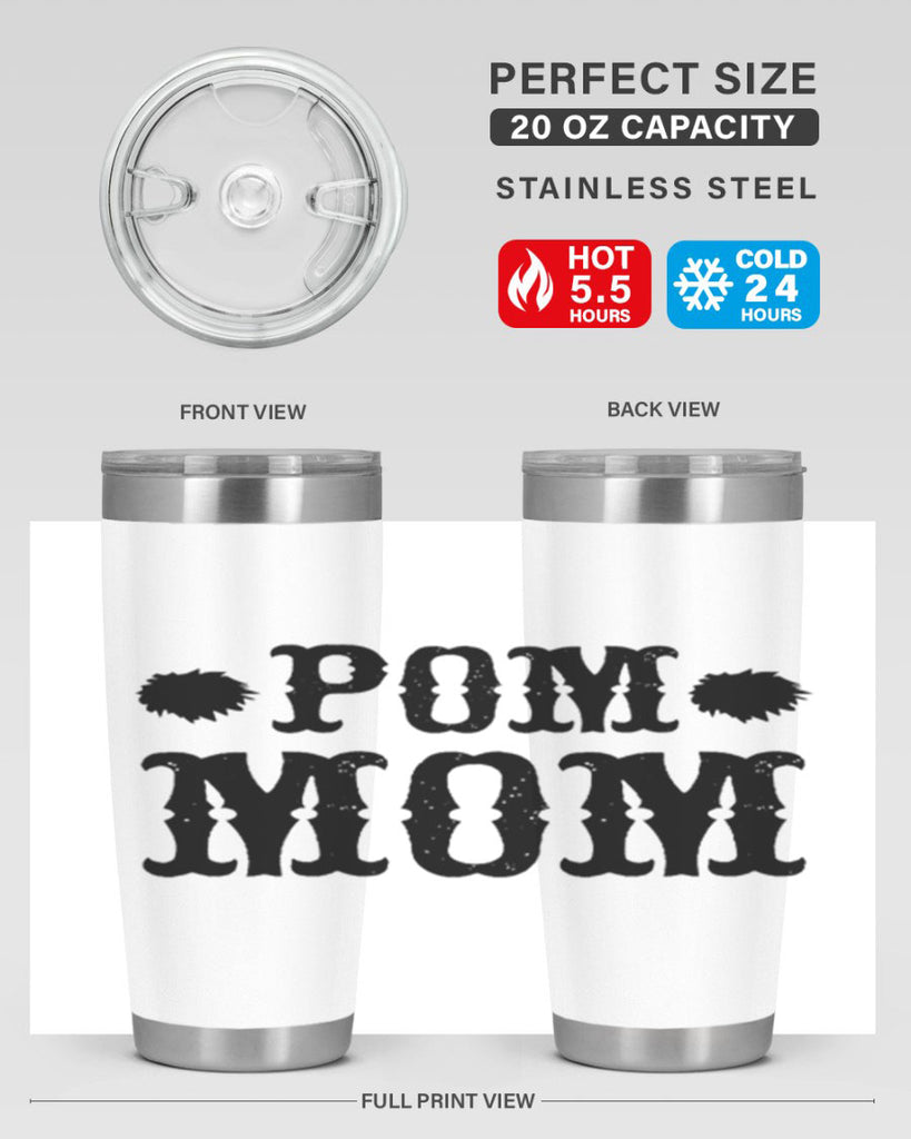 pom mom 73#- mom- Tumbler