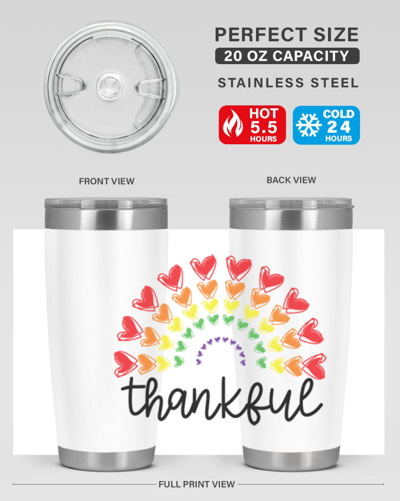 pride rainbow thankful 56#- lgbt- Tumbler