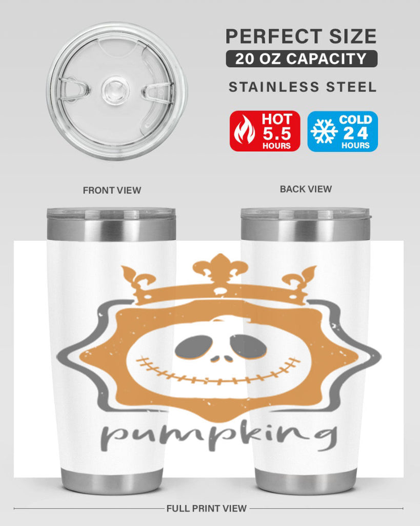 pumpking 134#- halloween- Tumbler