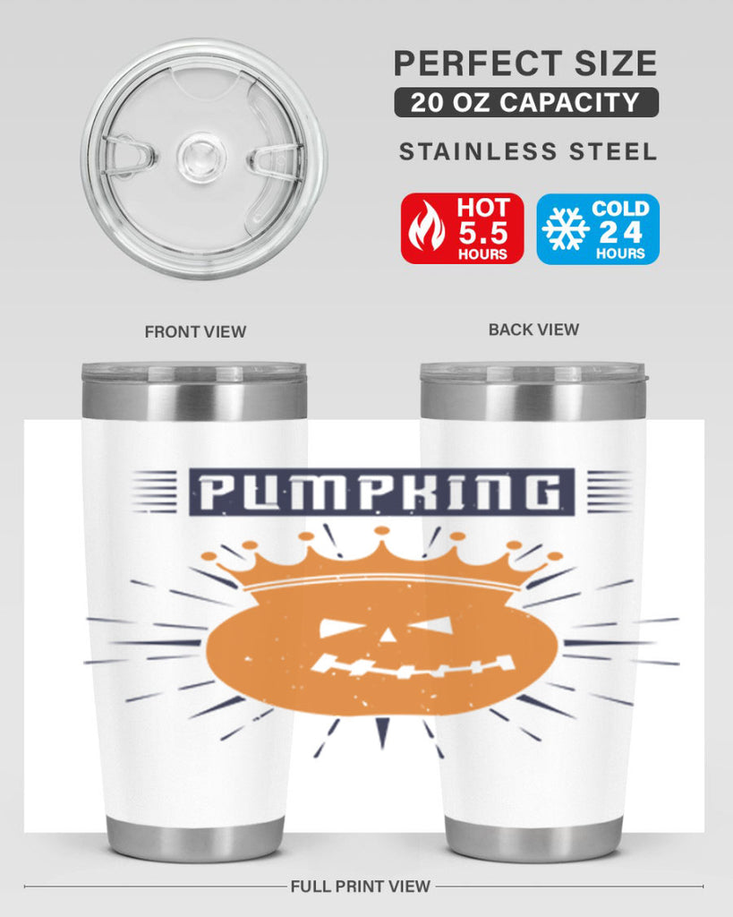 pumpking 135#- halloween- Tumbler