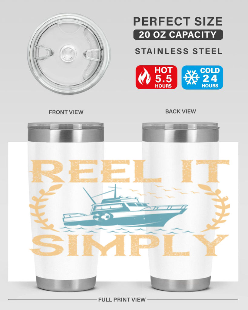 reel it simply 239#- fishing- Tumbler