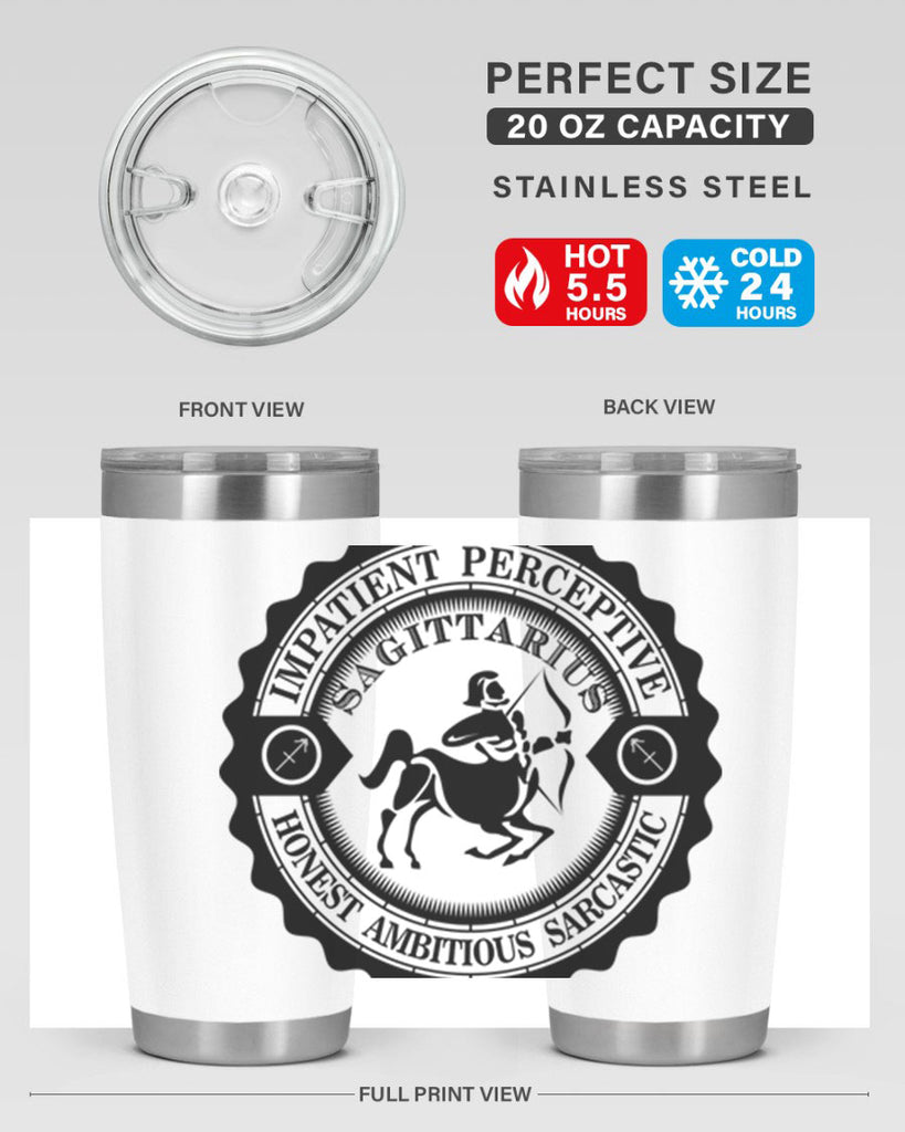 sagittarius 35#- zodiac- Tumbler
