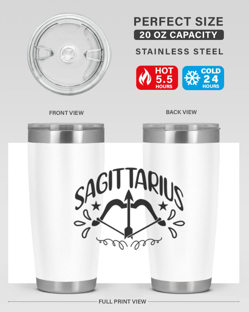 sagittarius 410#- zodiac- Tumbler