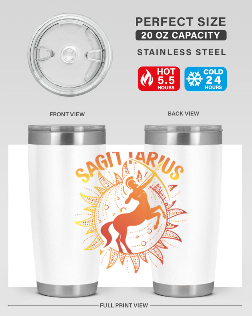 sagittarius 415#- zodiac- Tumbler