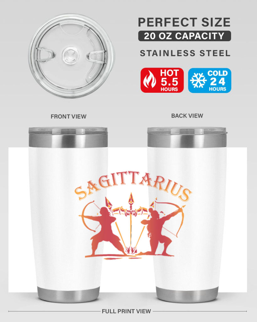sagittarius 416#- zodiac- Tumbler