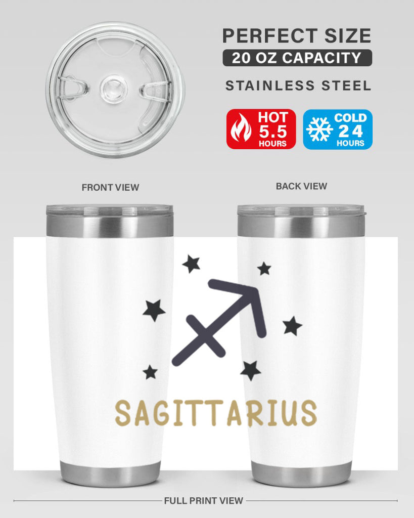 sagittarius 422#- zodiac- Tumbler