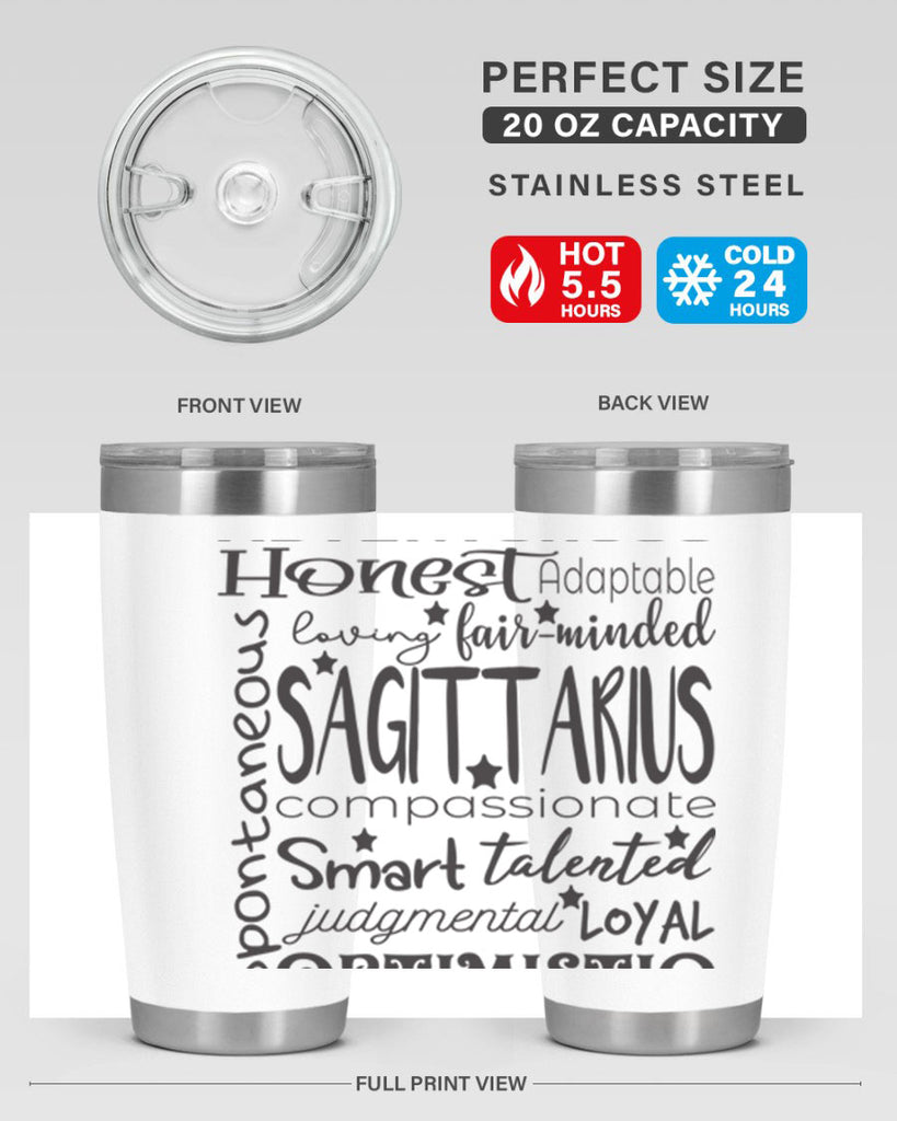 sagittarius 571#- zodiac- Tumbler