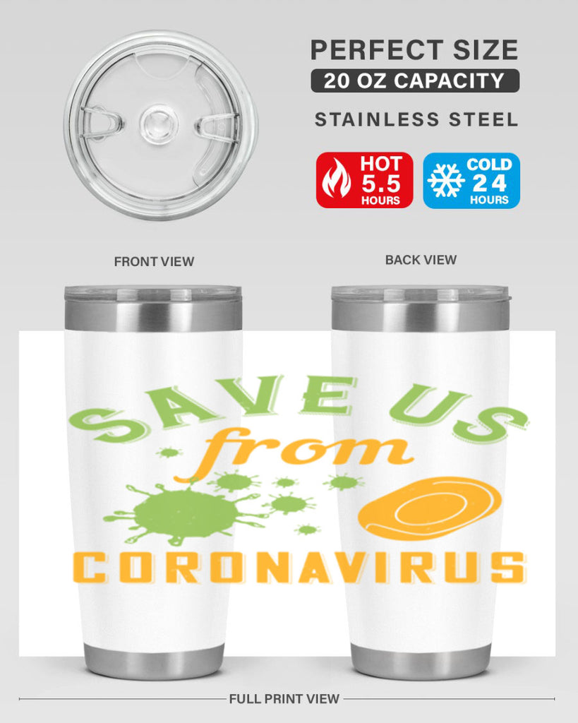 save us from coronavirus Style 24#- corona virus- Cotton Tank