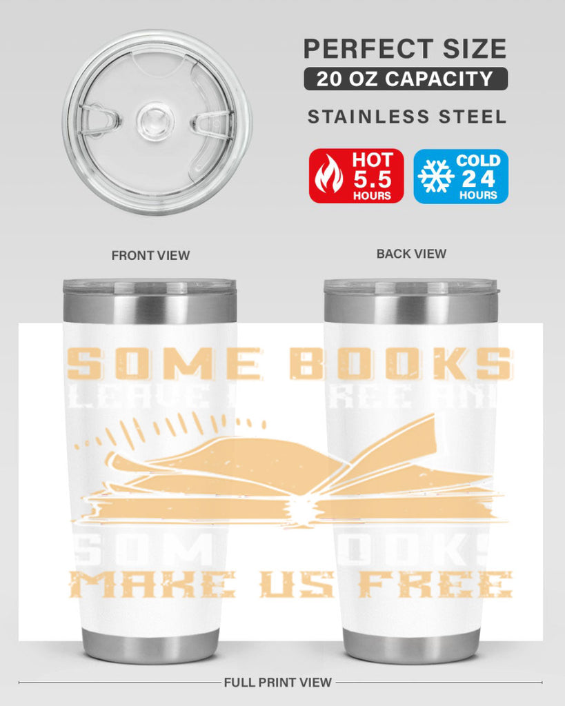 some books leave us free and some books make us free 11#- reading- Tumbler