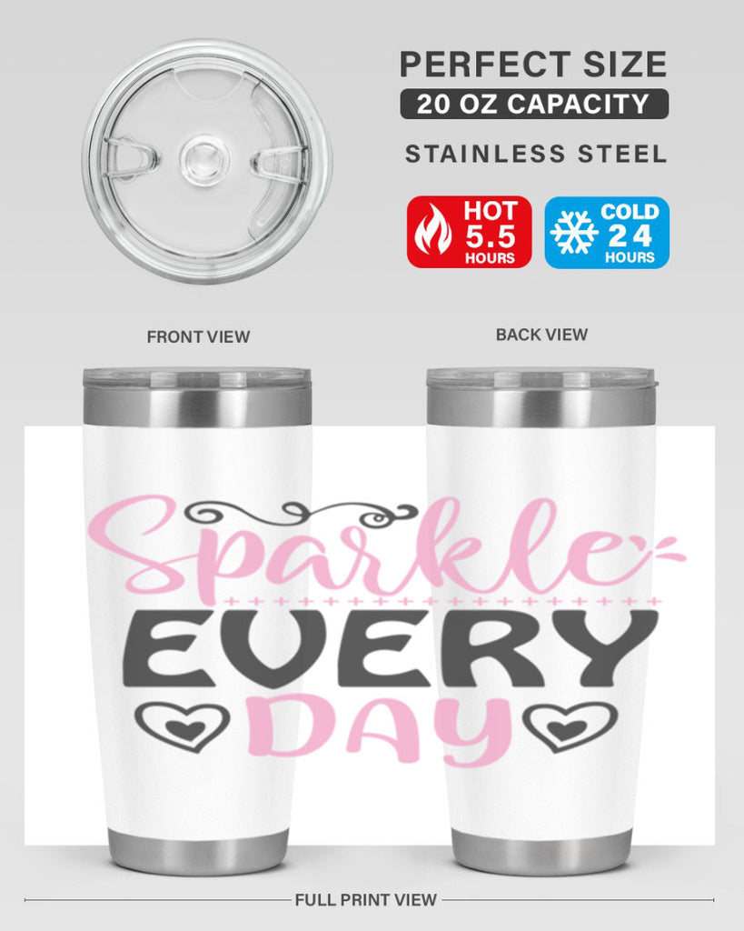 sparkle every day Style 1#- make up- Tumbler