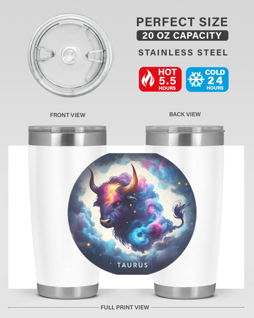 taurus 511#- zodiac- Tumbler