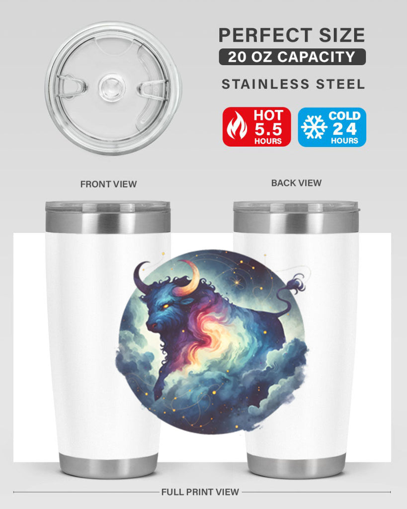 taurus 523#- zodiac- Tumbler