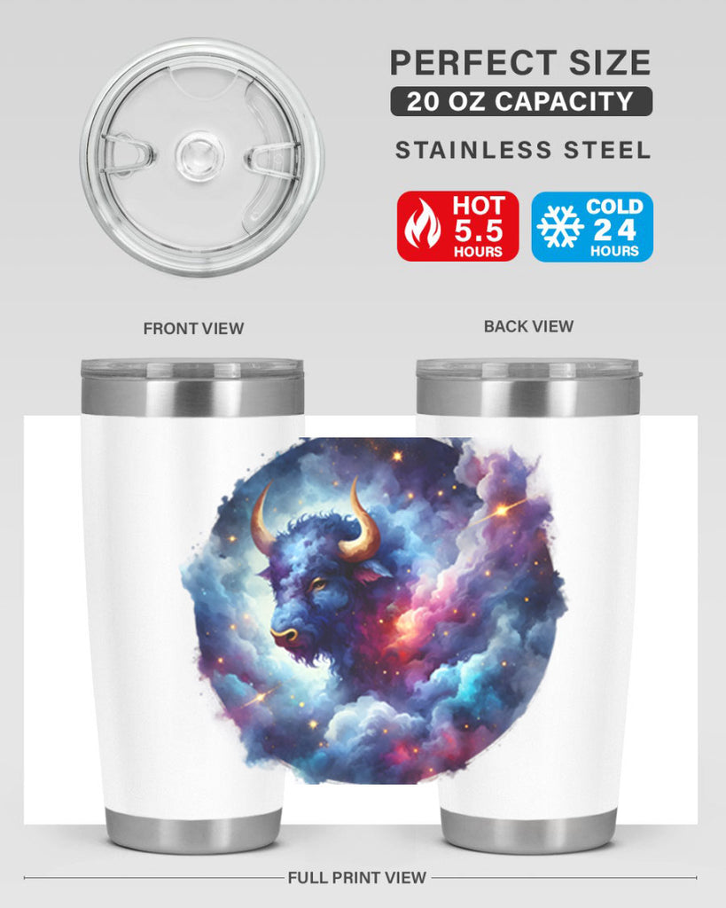 taurus 525#- zodiac- Tumbler