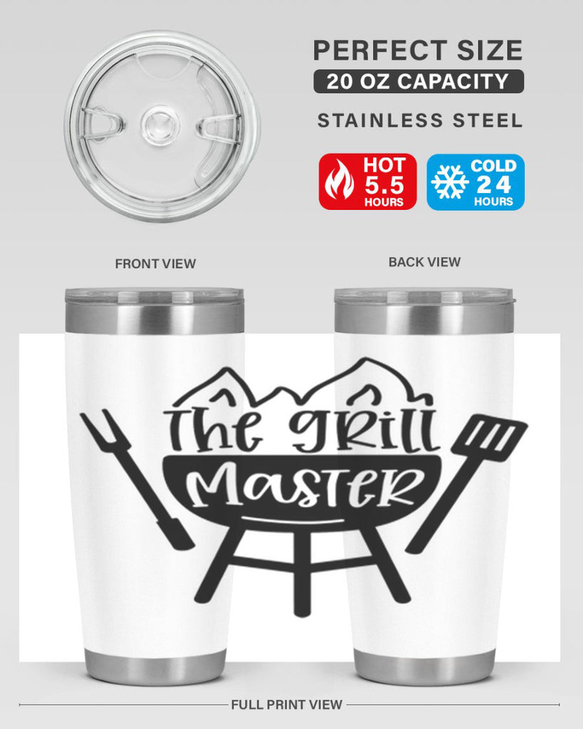 the grill master 17#- fathers day- Tumbler