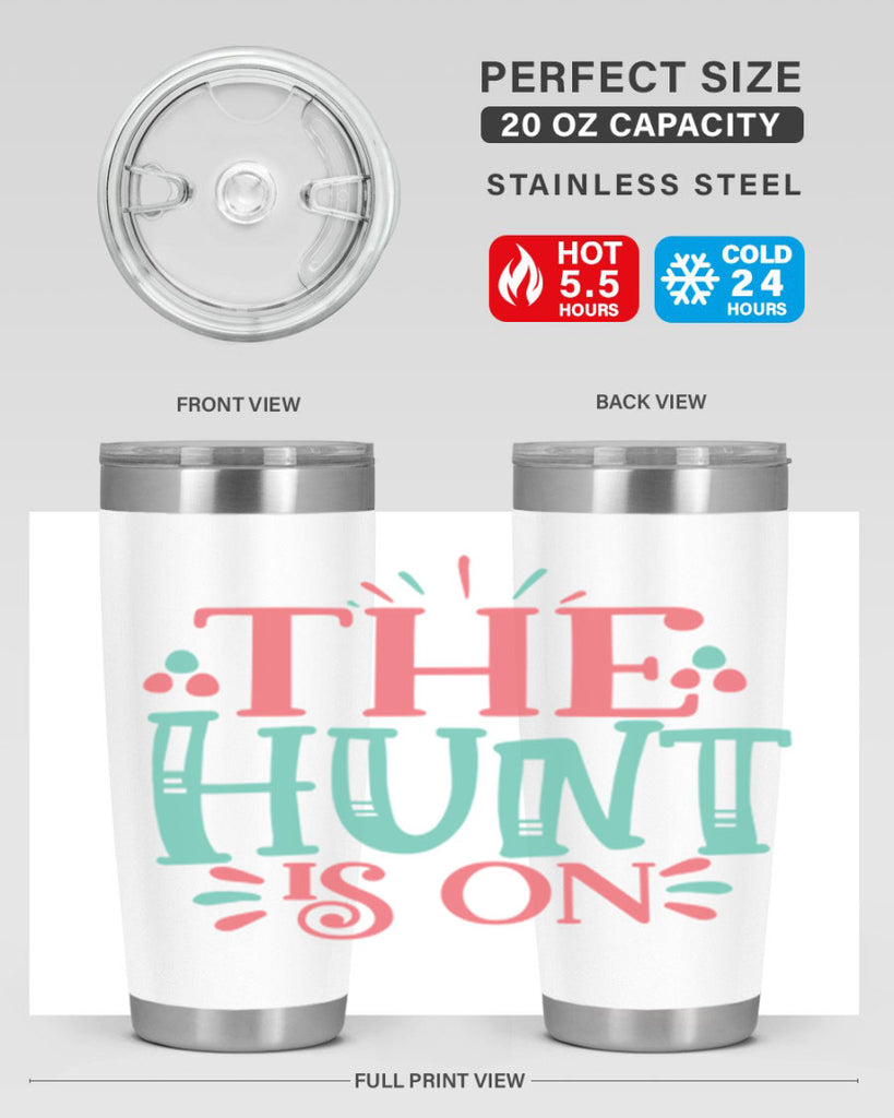 the hunt is on 101#- easter- Tumbler