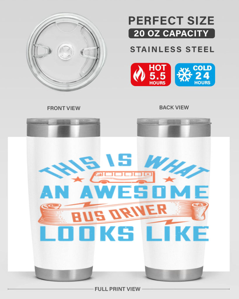 this is what an awesome bus driver looks likee Style 9#- bus driver- tumbler