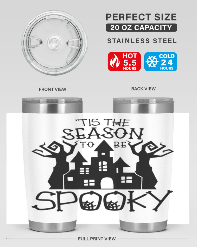 tis the season to be spooky 100#- halloween- Tumbler