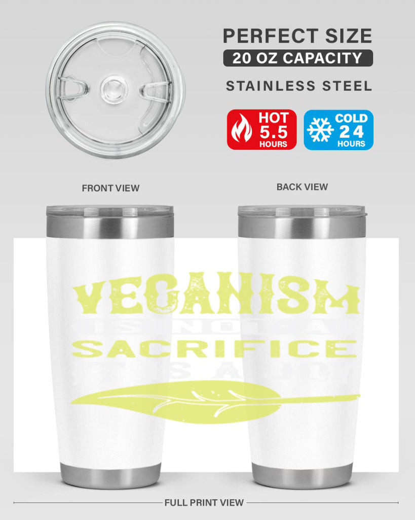 veganism is not a 15#- vegan- Tumbler