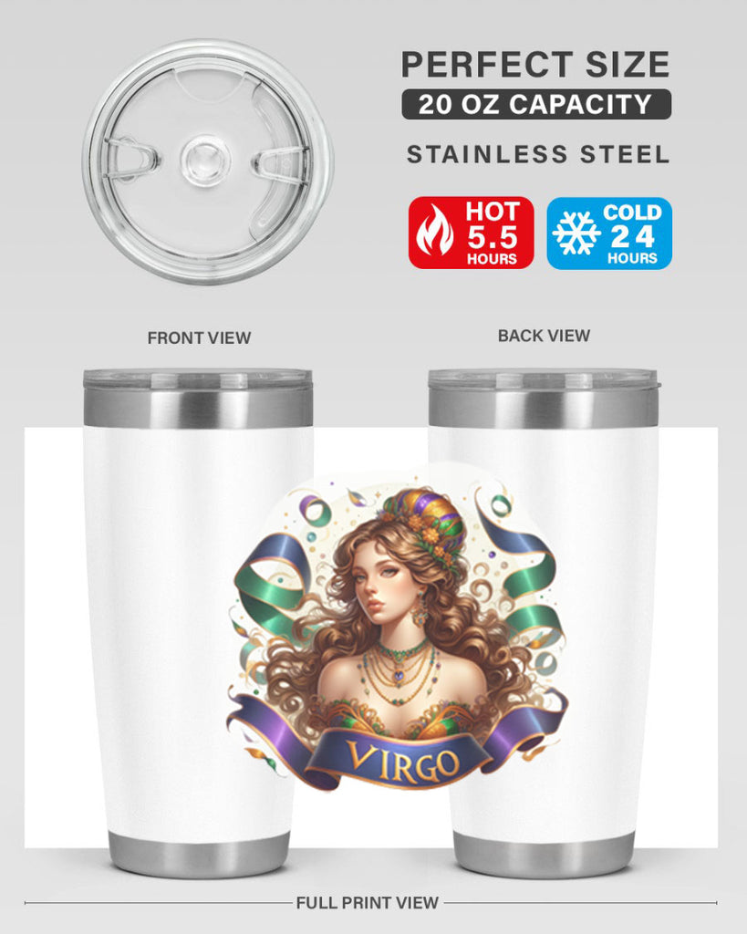 virgo 552#- zodiac- Tumbler