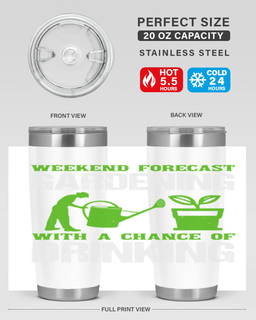 weekend forecast with a chance of 30#- farming and gardening- Tumbler