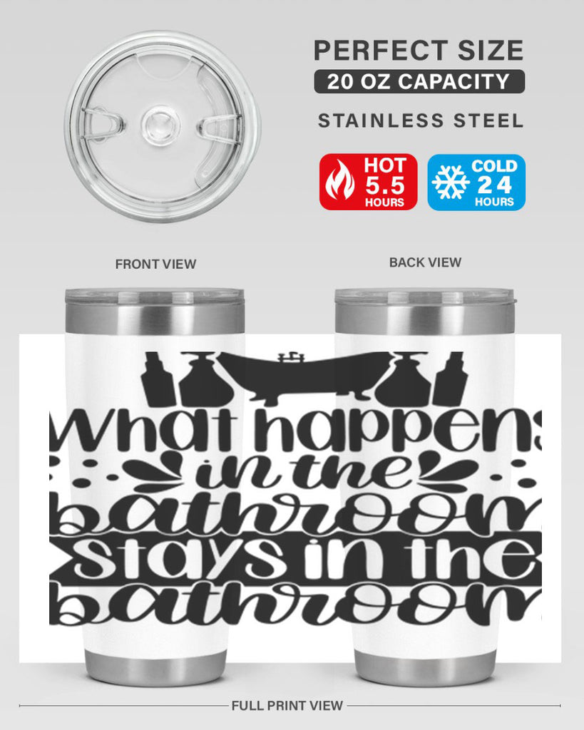what happens in the bathroom 6#- bathroom- Tumbler