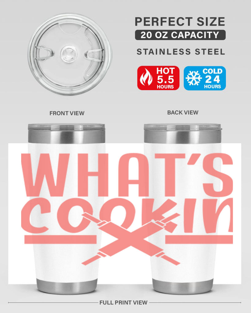 whats cookin 8#- kitchen- Tumbler