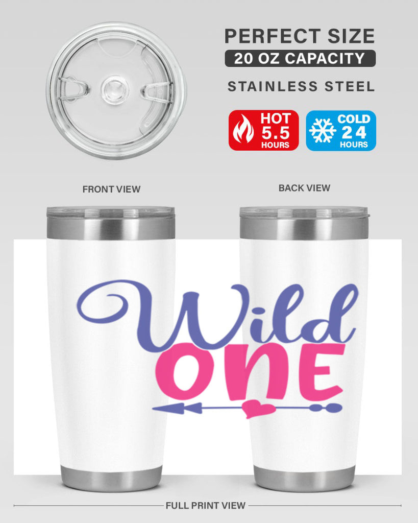 wild one 356#- mom- Tumbler