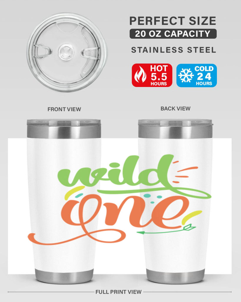 wild one 357#- mom- Tumbler