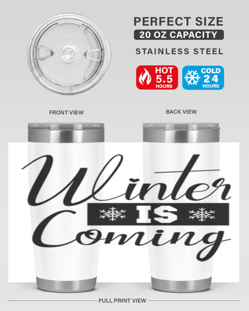 winter is coming 501#- winter- Tumbler