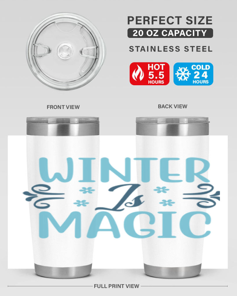 winter is magic 507#- winter- Tumbler