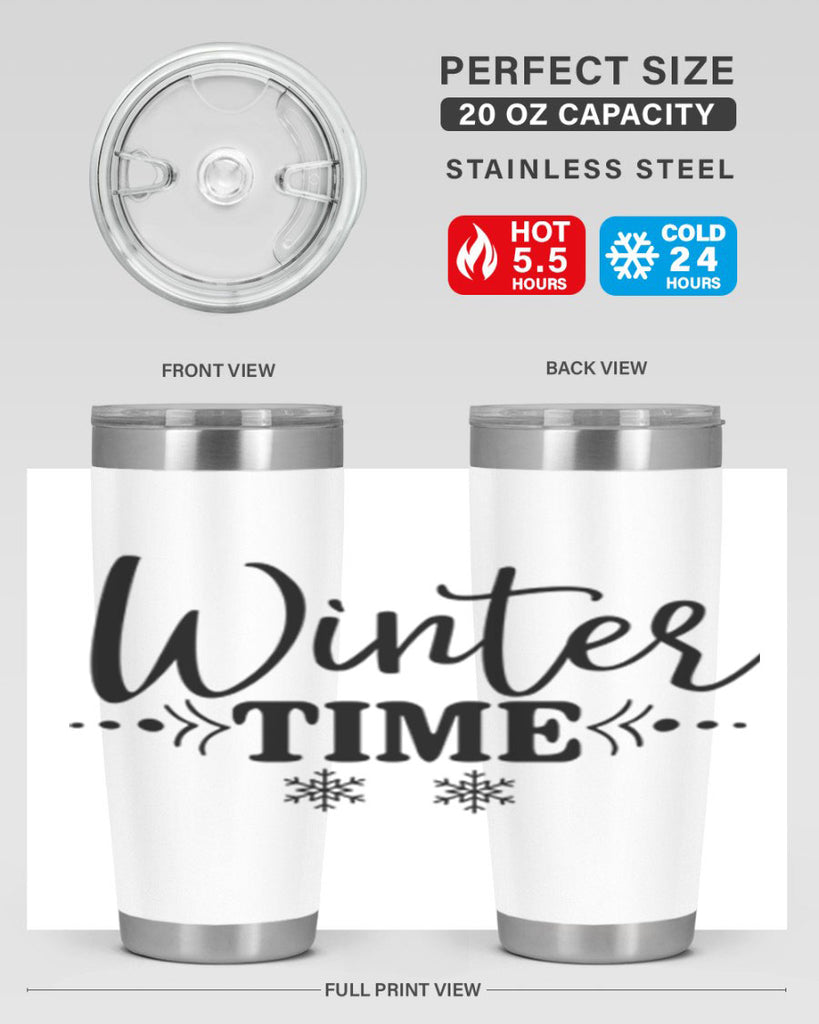 winter time 529#- winter- Tumbler