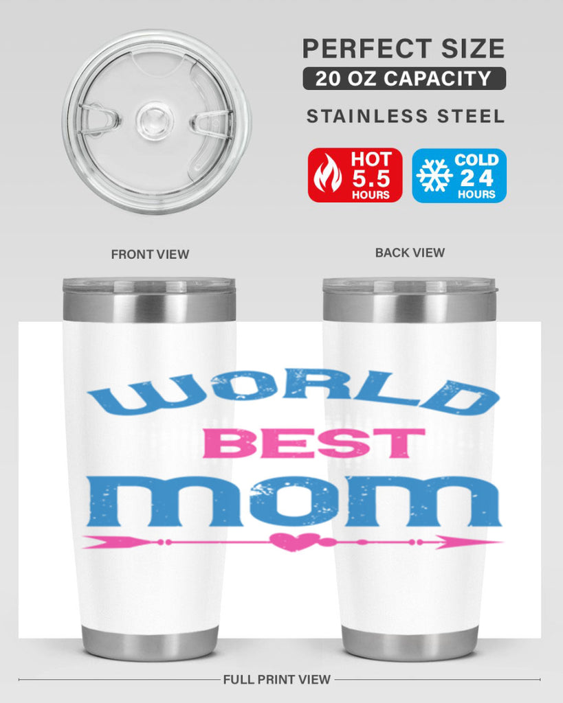 world best mom 18#- mom- Tumbler