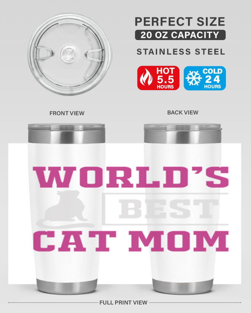 world’s best cat mom 16#- mom- Tumbler