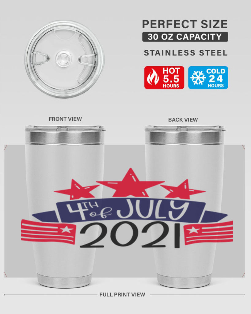 4th Of July Style 140#- Fourt Of July- Tumbler