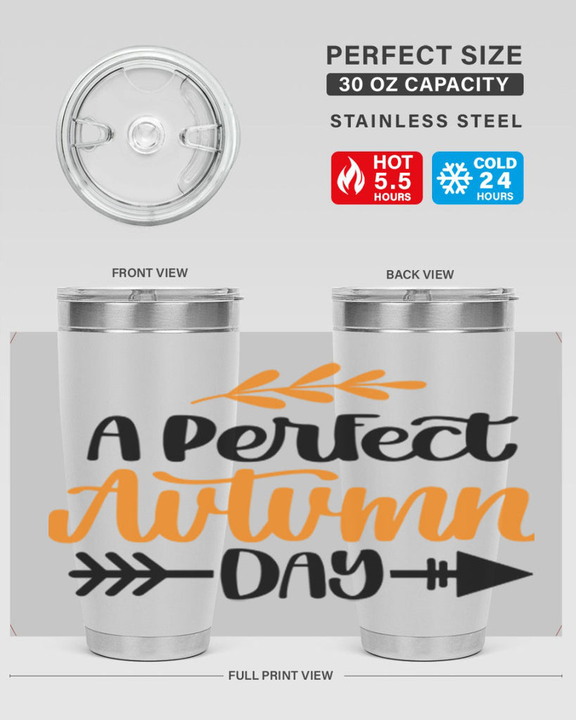 A Perfect Autumn Day 470#- fall- Tumbler