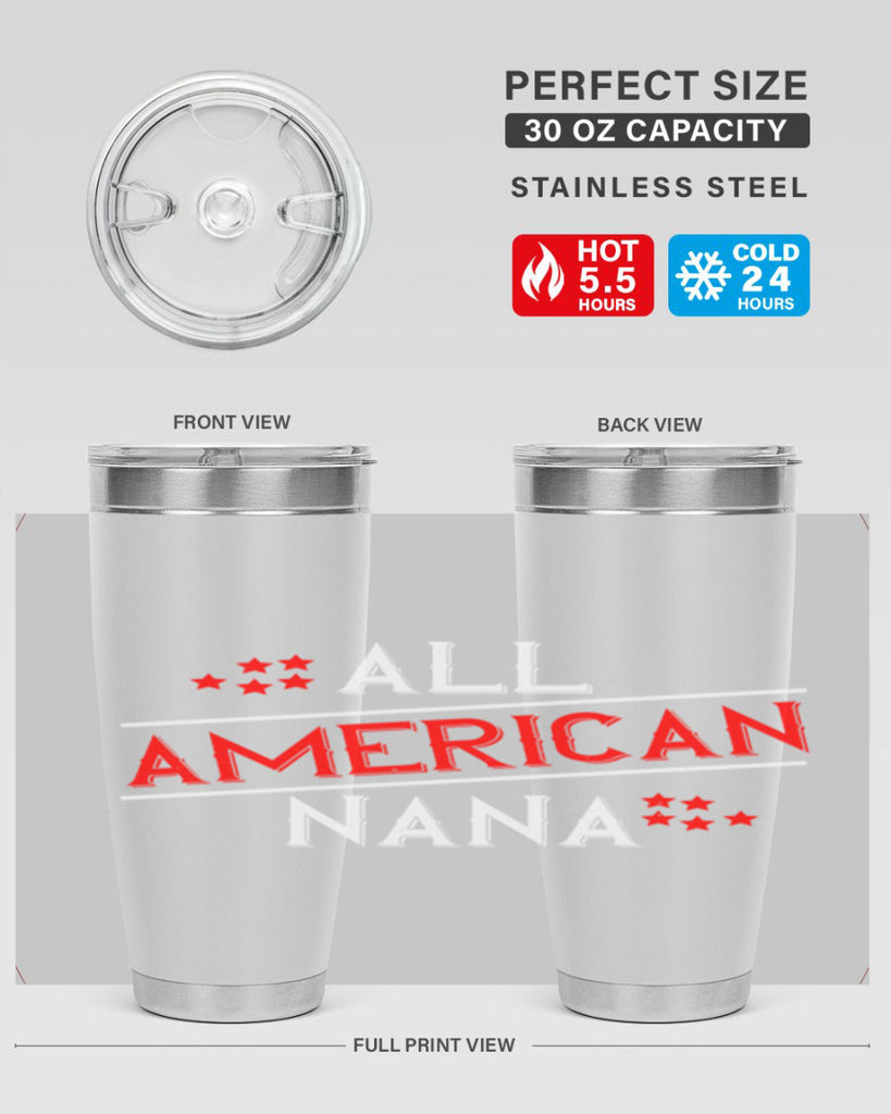 ALL american nana 110#- grandma - nana- Tumbler