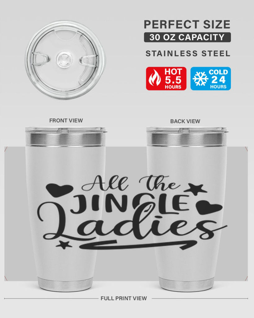 All The Jingle Ladies 4#- fashion- Cotton Tank