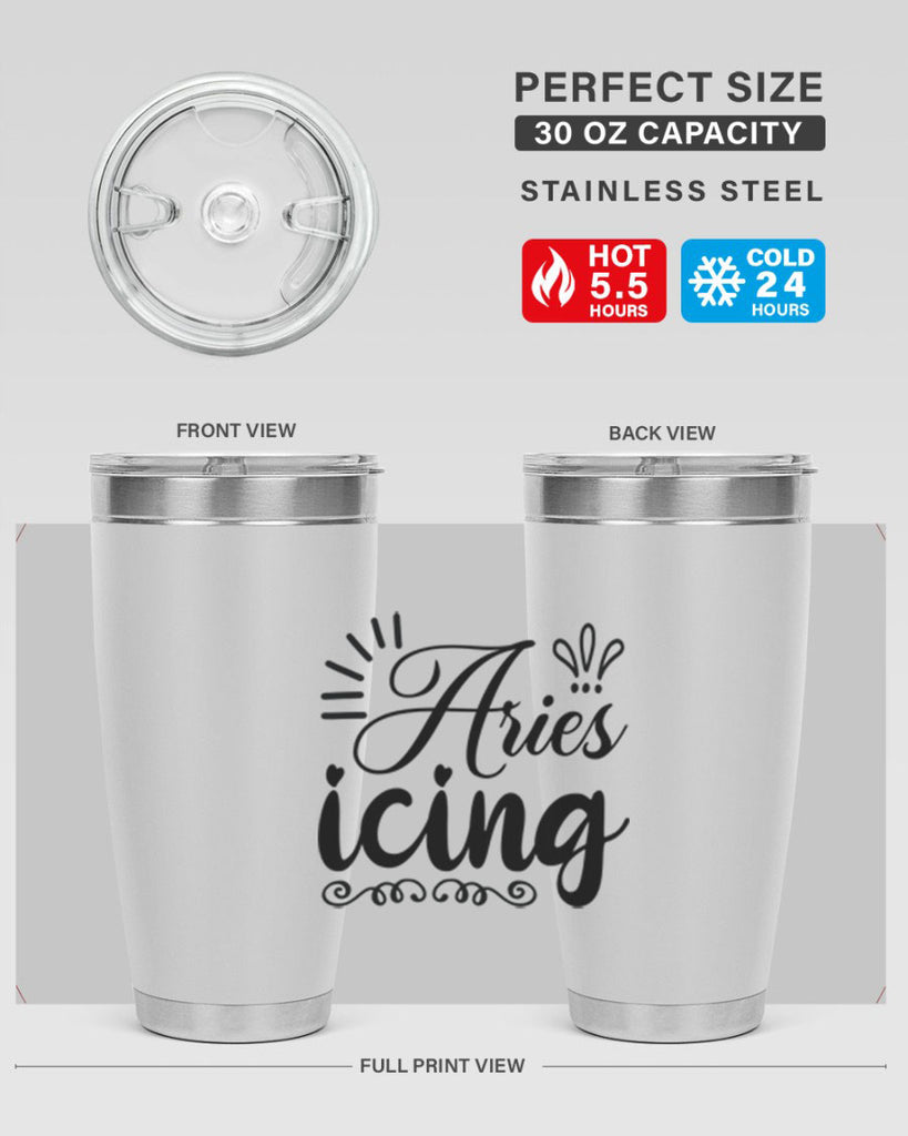 Ariesicing 105#- zodiac- Tumbler