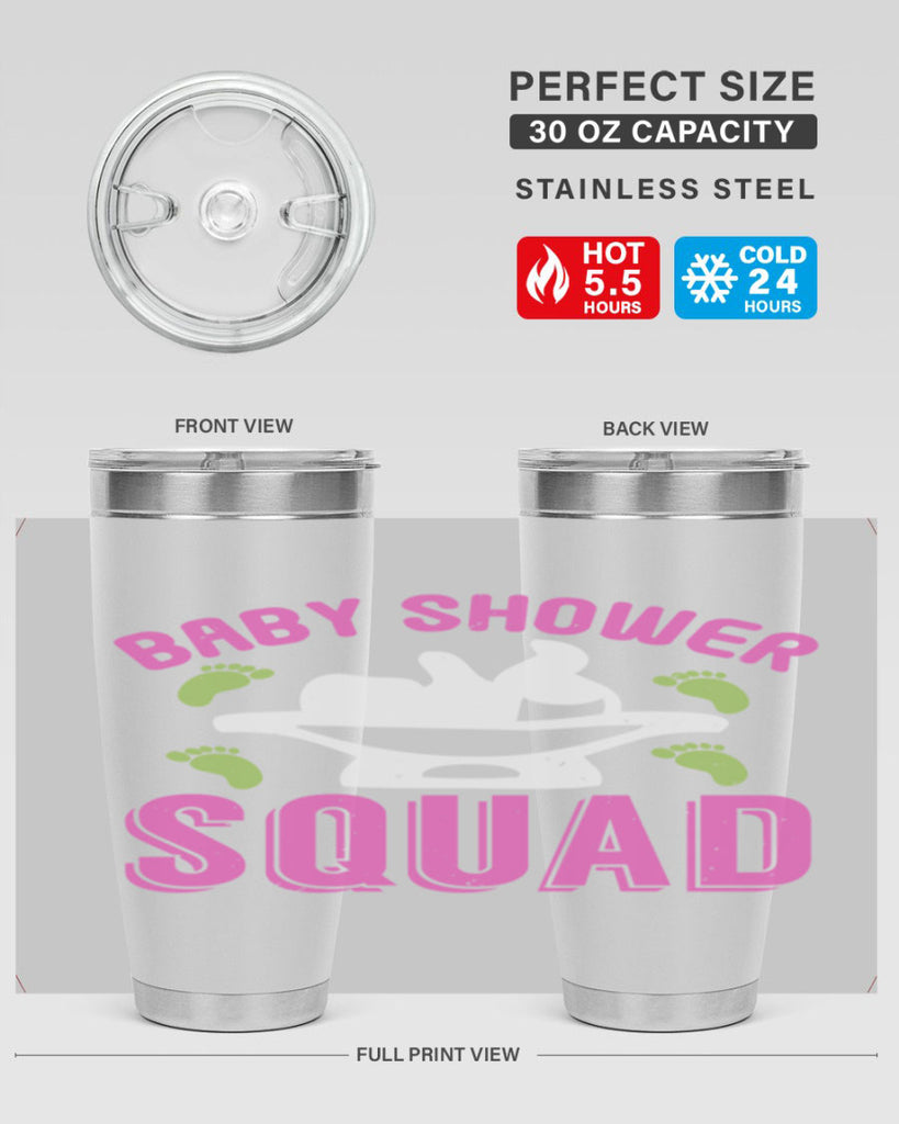 Baby shower Squad Style 152#- baby- tumbler