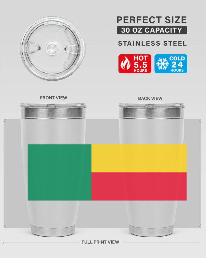 Benin 179#- world flags- Tumbler