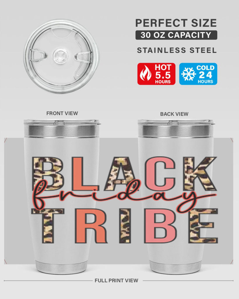 Black friday tribe 46#- fall- Tumbler