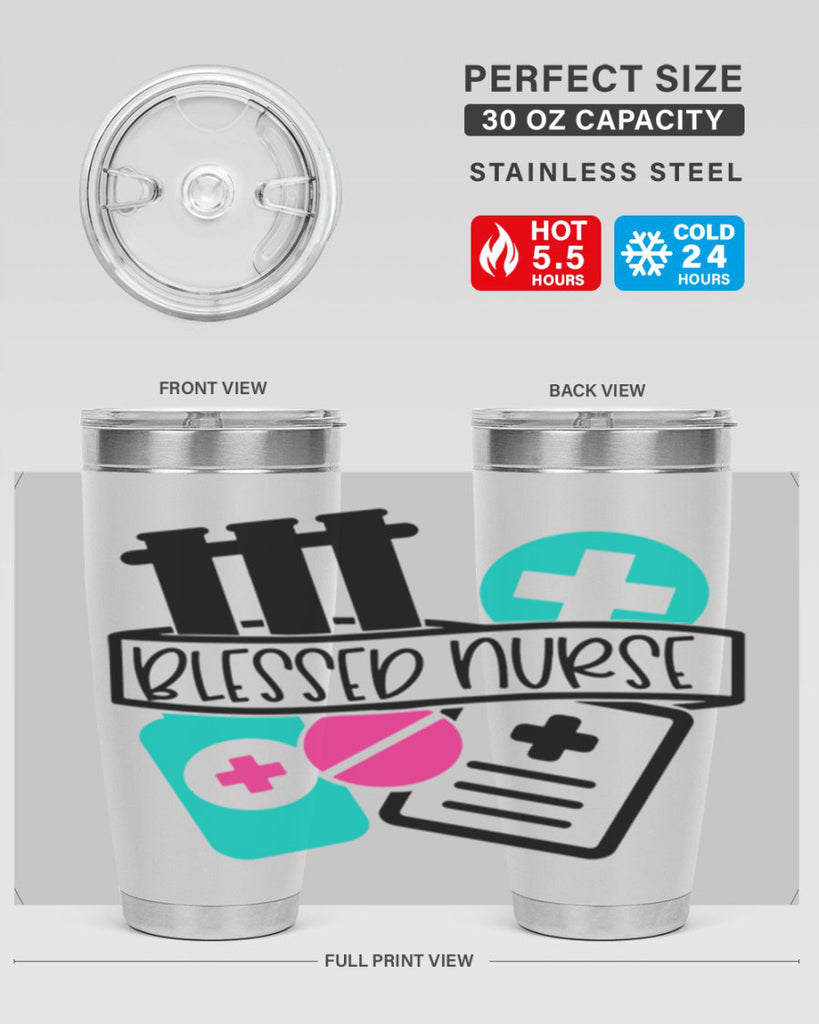 Blessed Nurse Style Style 216#- nurse- tumbler