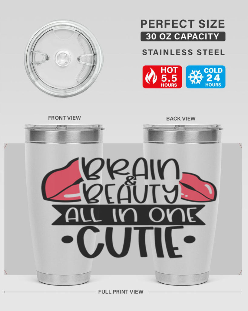 Brain Beauty All In One Cutie Style 127#- make up- Tumbler