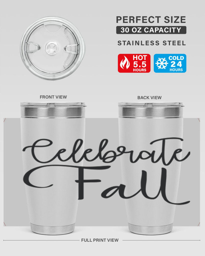 Celebrate Fall 60#- fall- Tumbler