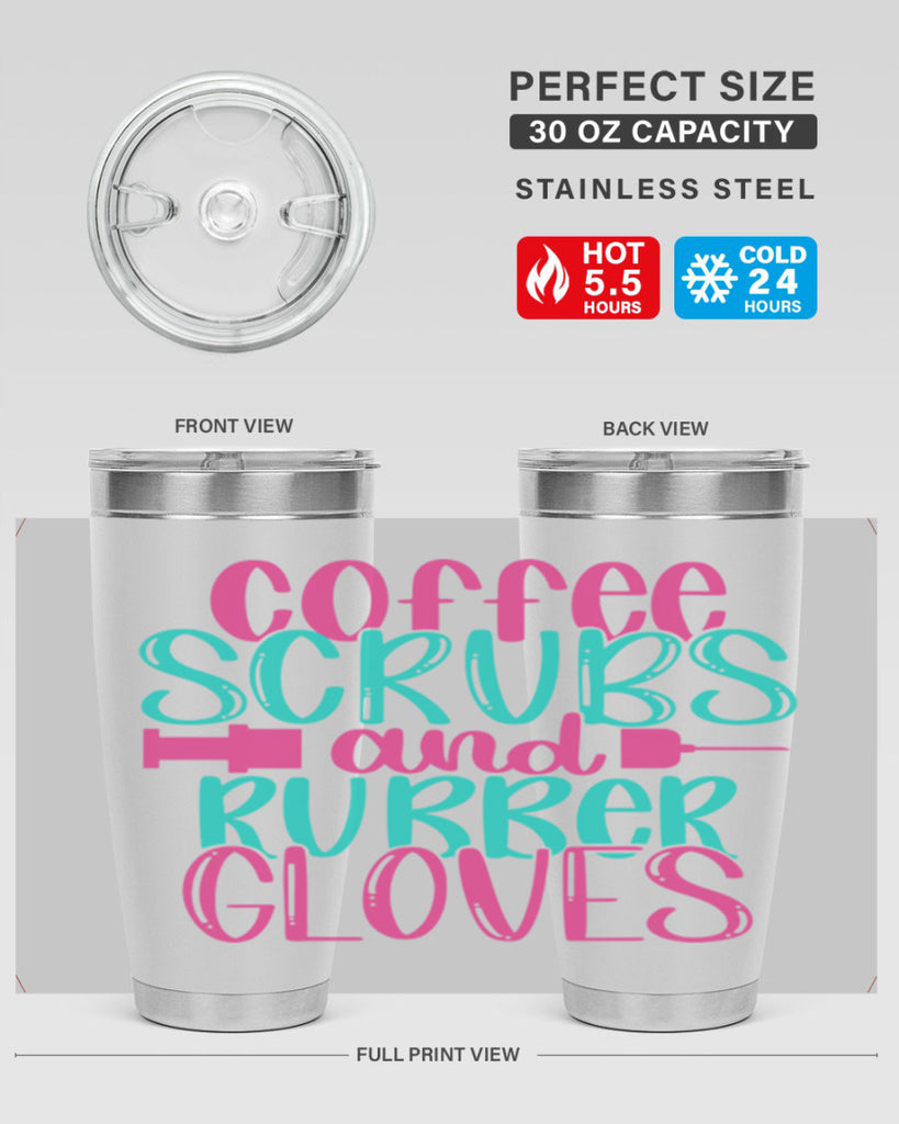 Coffee Scrubs And Rubber Gloves Style Style 210#- nurse- tumbler